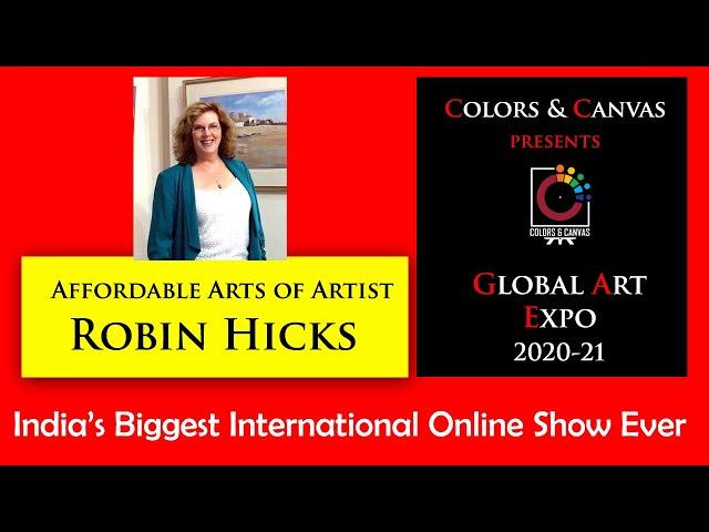 Global Art Expo | Colors & Canvas | Robin Hicks | Affordable Art | Australia.