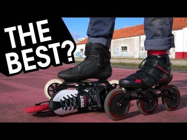 MARATHON INLINE SKATES - K2 VS ROLLERBLADE VS POWERSLIDE