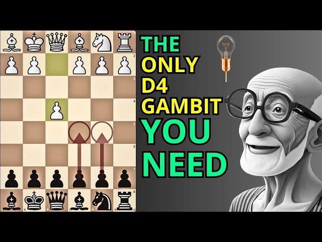 The ONLY d4 Gambit You Need to Win Fast in Chess