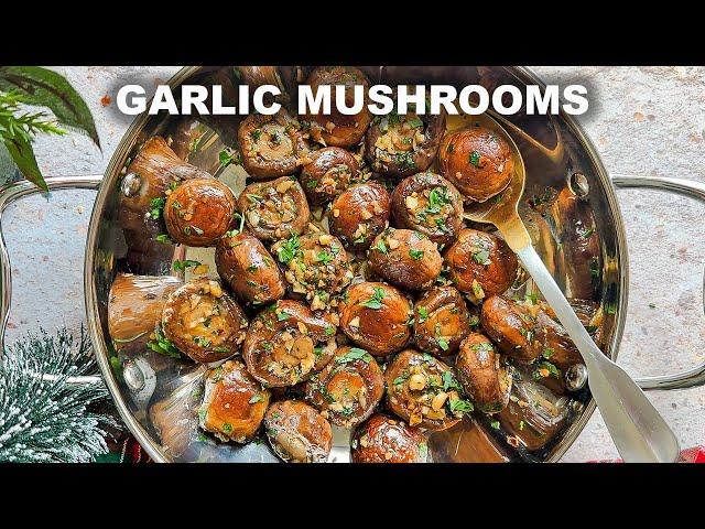 Garlic Infused Mushrooms