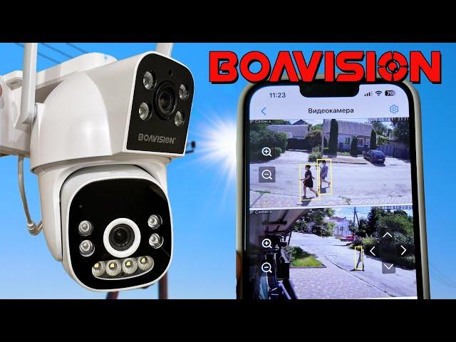 Boavizion 4G Wifi камера видеонаблюдения с искусственным интеллектом, слежением за людьми