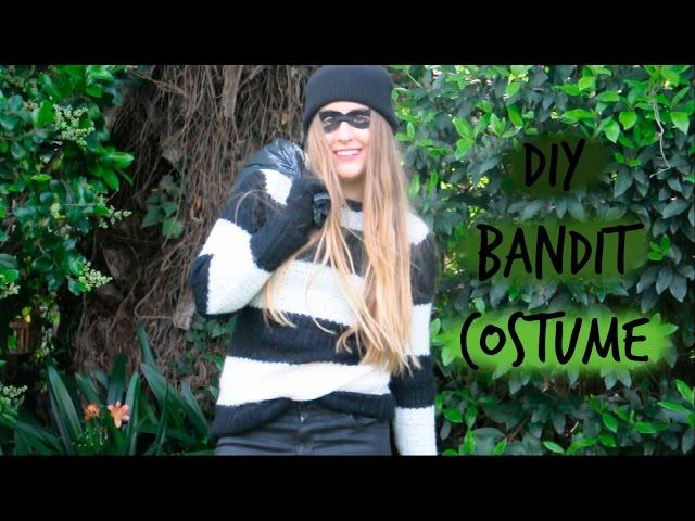 DIY Bandit Costume! Super Easy!!