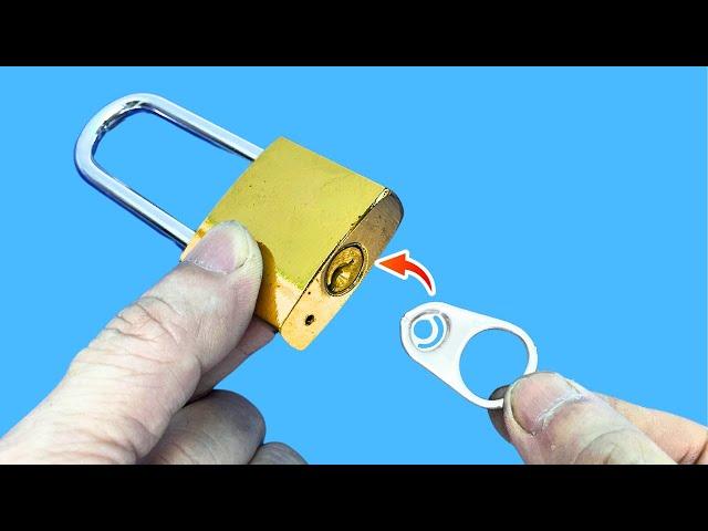 Way to  Open ANY Lock without a Key in a Flash! How to UNLOCK MAGIC