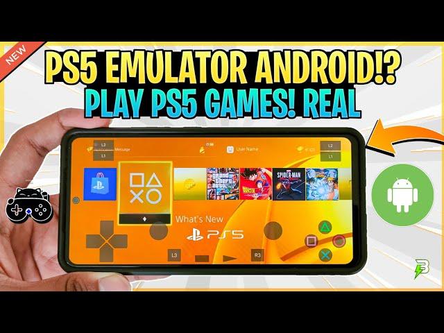 NEW!  PLAY ALL PS5 GAMES ON ANDROID | PS5 EMULATOR FOR ANDROID!? WITH GAMEPLAY (2023 CLOUD GAMING)