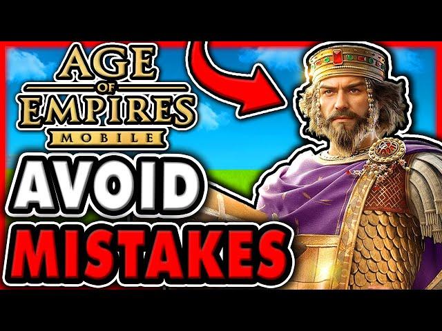 Age of Empires Mobile BEGINNERS GUIDE - Tips for NEW Players