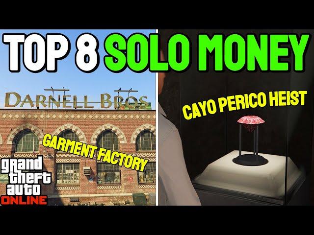 Top 8 Best Ways to Make Money Solo in GTA 5 Online! (2025)