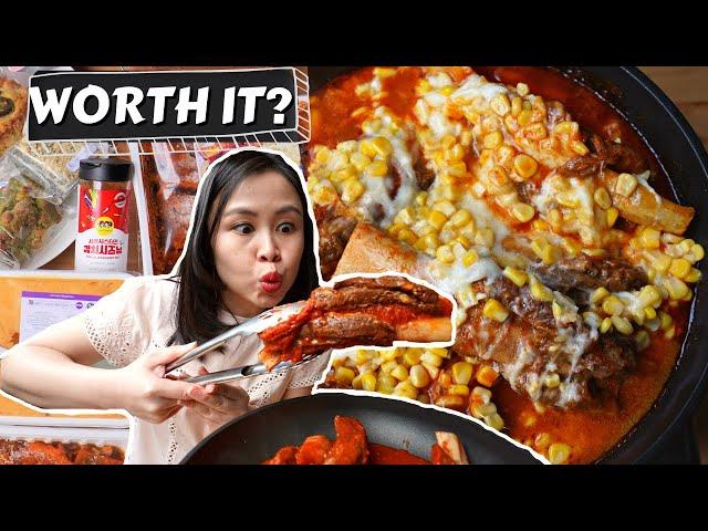 Ultimate KOREAN FOOD FEAST from ONLINE SHOP in SYDNEY AUSTRALIA