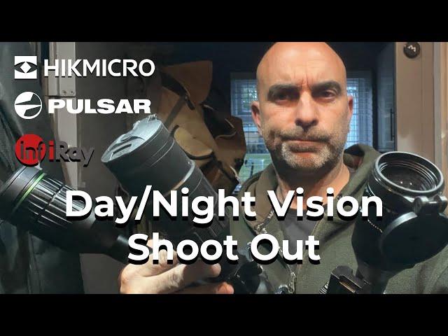 260RIPS Day/Night Vision Comparison - HikMicro Alpex v Pulsar Digex C50 v Infiray Tube TD50L