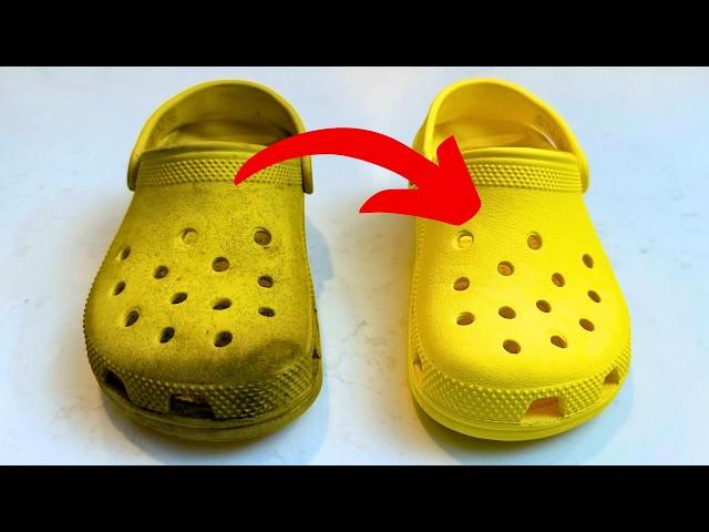 The Best Way To Clean Your Crocs!