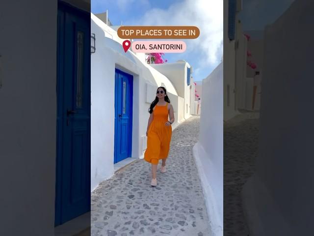 Don’t miss these places in your Santorini Greece  tour| Top places to visit #greece #travelguide