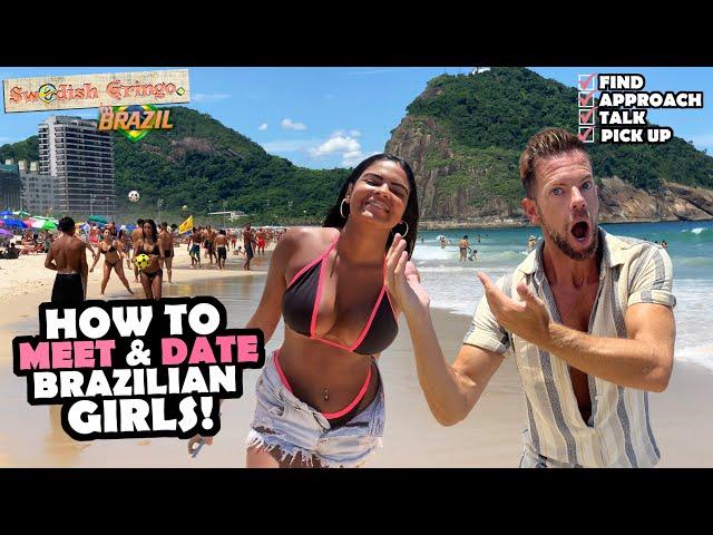 How to meet & pick up Brazilian girls in Rio de Janeiro | What it's like dating women in Brazil