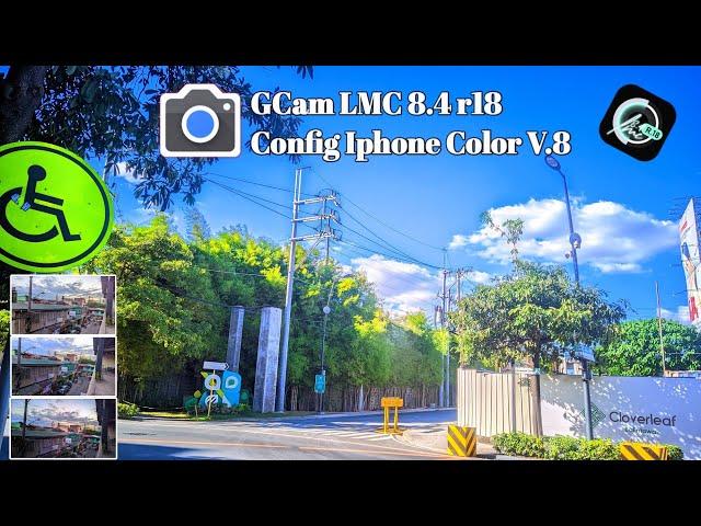 GCam LMC 8.4 r18 Iphone Color V.8 Config Review Tagalog Tutorial