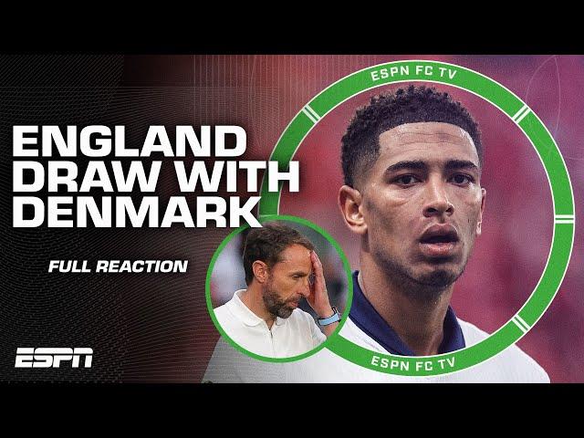 FULL REACTION: England DRAW with Denmark in EURO 2024 matchup  | ESPN FC