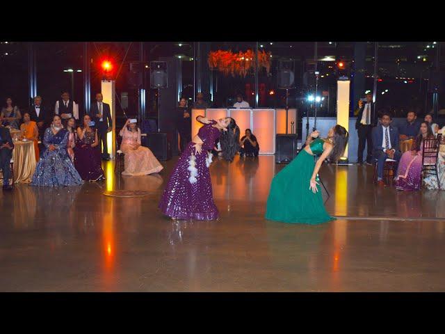 Indian Wedding Dance | Chaka Chak, Pretty Woman, Naach Meri Raani | Bhumi & Nandini