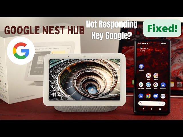 Google Nest Hub: Not Responding to Hey Google? - Fixed Google Assistant!