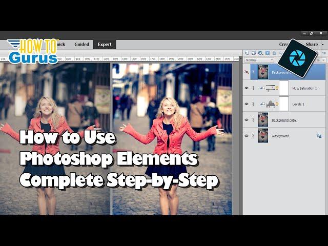 Adobe Photoshop Elements 2023 - COMPLETE Tutorial for Beginners!