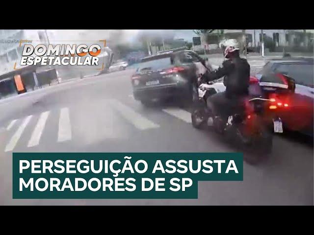 Perseguição policial assusta moradores de cinco bairros de São Paulo