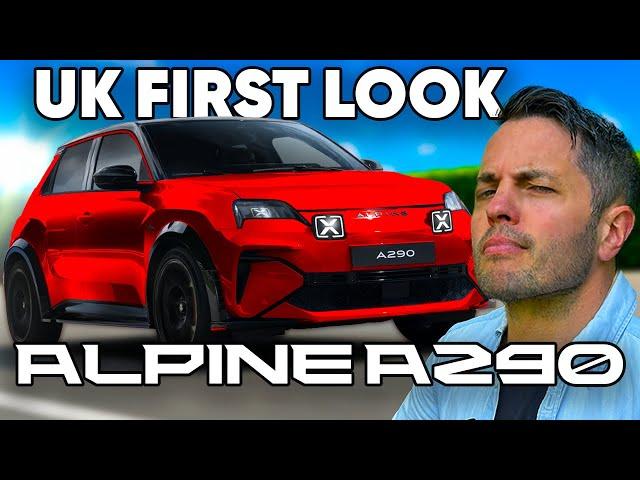 ALPINE a290: UK FIRST LOOK 2024 - The Renault 5 SPORTY COUSIN…