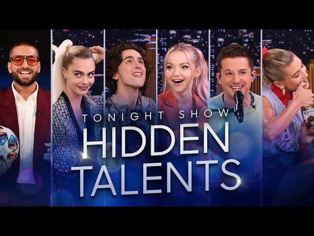 Tonight Show Hidden Talents: Cara Delevingne, Timothée Chalamet and More | The Tonight Show