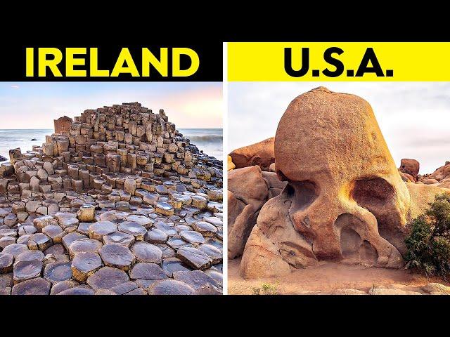 The CRAZIEST Rock Formations Around The World REVEALED..