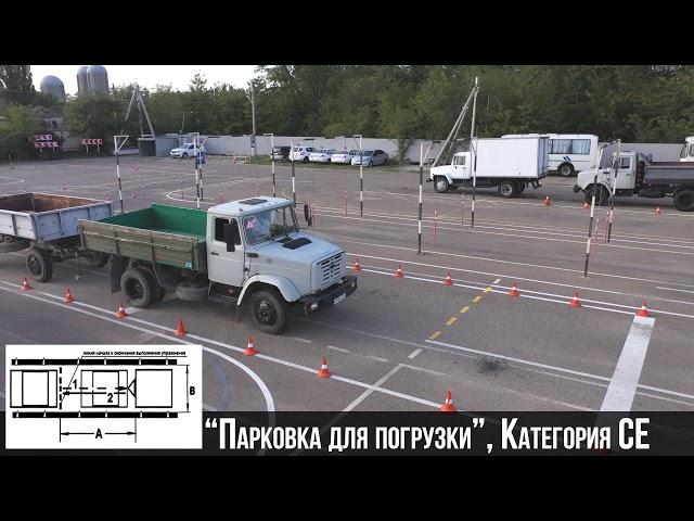 Как сдать экзамен на категорию CE в 2022 с первого раза? Все упражнения в этом видео