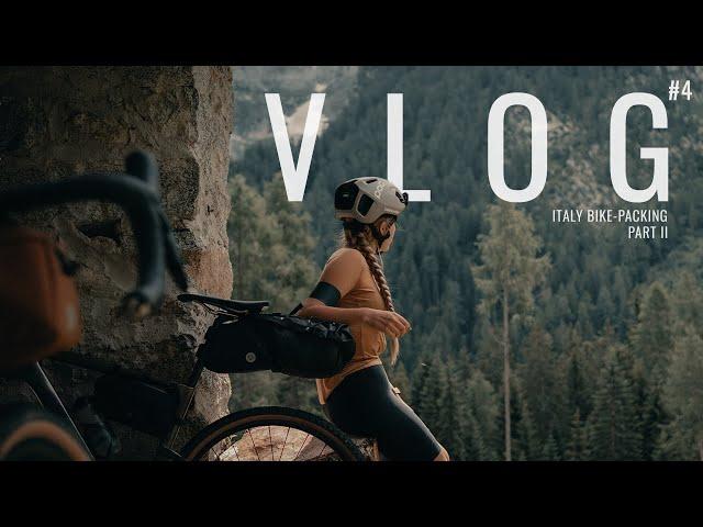 Bikepacking  - Cycling from the Dolomites to Lake Garda Vlog Part II