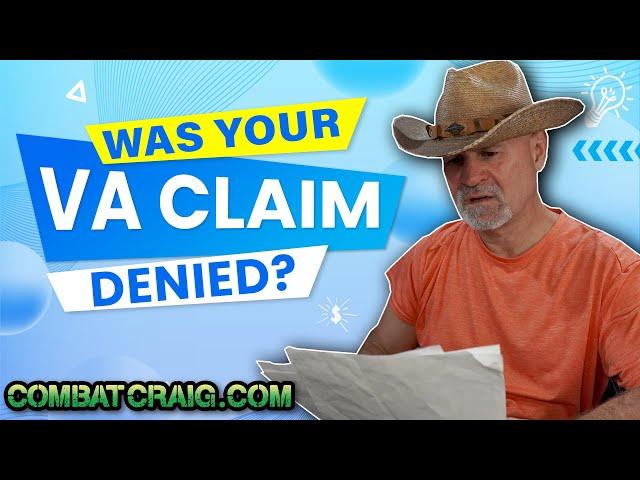 VA Claim Denied? Here's What to do Next