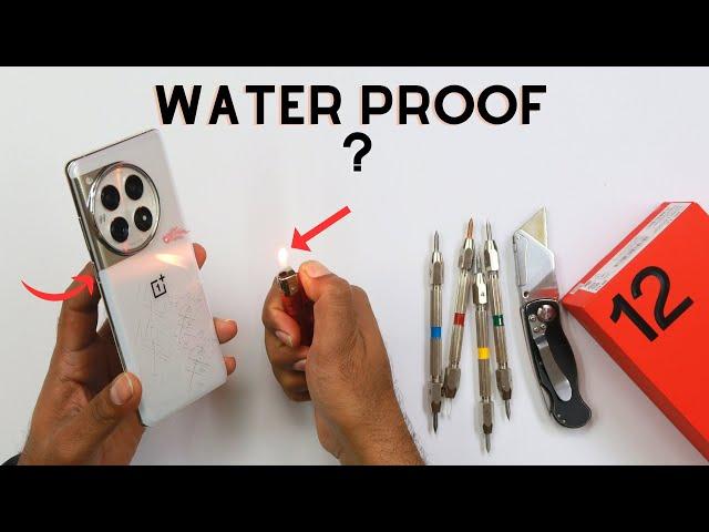 Hidden SECRETS of New OnePlus 12 - Durability & Water Test !