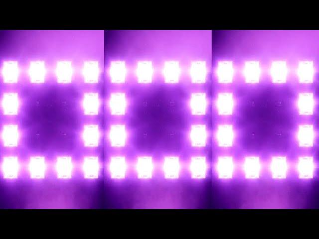 Flashing Club Lights Bright Disco Party Screen