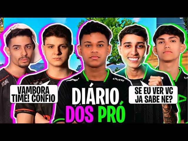 DIÁRIO DOS PROPLAYERS! ESSE TIME DO JAYA ENCAIXOU DEMAIS COM B4BU, EDDY e SPEC! vs BAK, MANOMAX ep.4