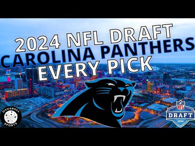 Carolina Panthers Draft Picks - 2024 NFL Draft (Xavier Legette, Jonathon Brooks & More!!!)