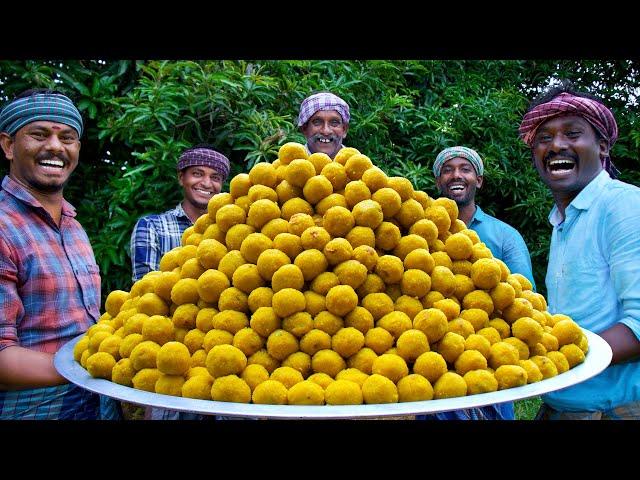 1000 LADDU | Diwali Sweets Recipe | Boondi Laddu Making in Village | Indian Dessert Recipes Cooking