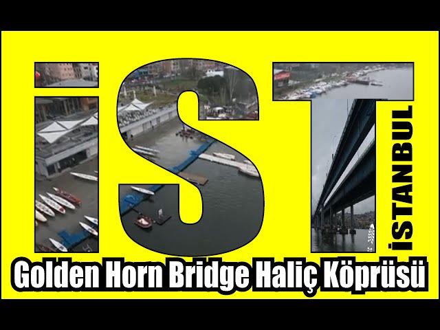 Golden Horn Bridge  Haliç Köprüsü Tabanvay #travel #gezi #haliç #goldenhorn #istanbul