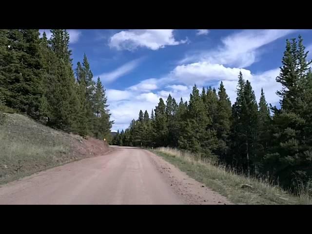 Breckenridge & Boreas Pass Road, Colorado Time Lapse Dashcam