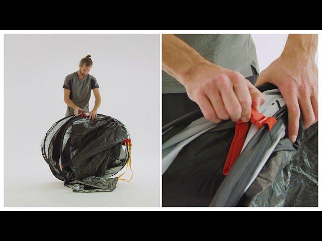 How to Set Up a Decathlon 2 Seconds Easy Fresh & Black Tent | Play Made Easy with Innovation