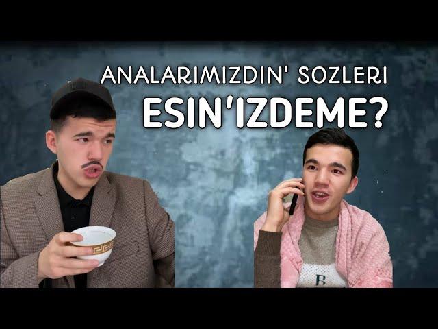 ANALARIMIZDIN' SO'ZI ESIN'IZDEME? / ASAD.PEGAS SON'G'I VAYNLAR TOPLAMI