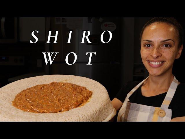 ETHIOPIAN CHICKPEA STEW (vegan, gluten-free) // shiro wot 