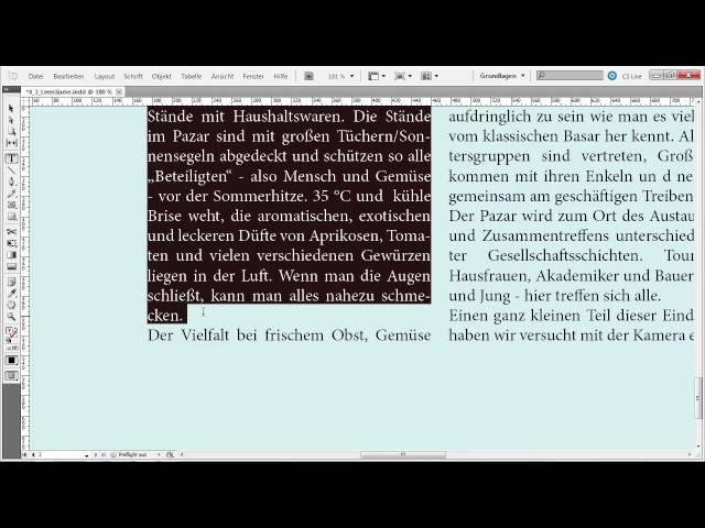 Mit Leerräumen gestalten - Grafik und Gestaltung