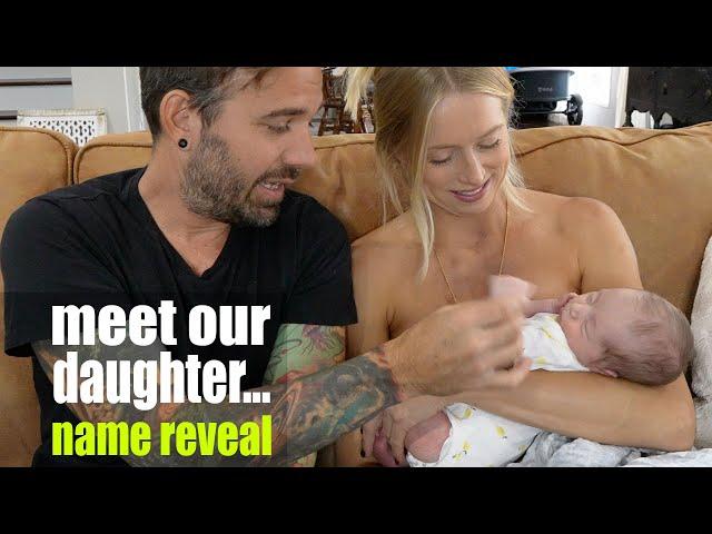 Meet our baby! Name reveal, finally!