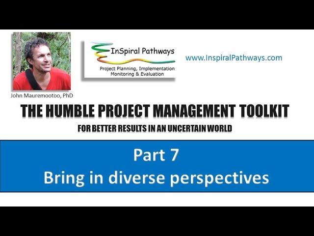 The Humble Project Management Toolkit Part 7: Bring in Diverse Perspectives