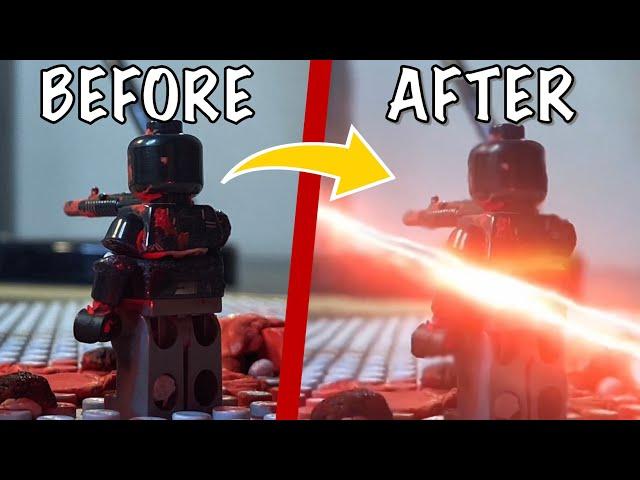 Lego Stop Motion Editing and VFX Tutorial