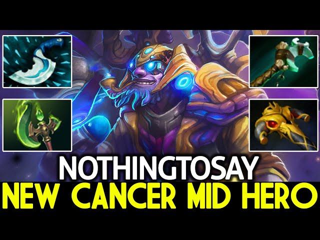 NOTHINGTOSAY [Tinker] New Cancer Mid Hero Unexpected Build Dota 2