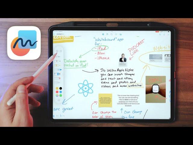 Apple's New Freeform App on iPad Makes the Apple Pencil EXTRA Worth It!