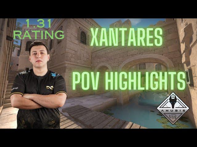 ⫷CS2 POV HIGHLIGHTS⫸ XANTARES | CCT Global Finals 2024 | Eternal Fire vs Liquid | Map2 Anubis