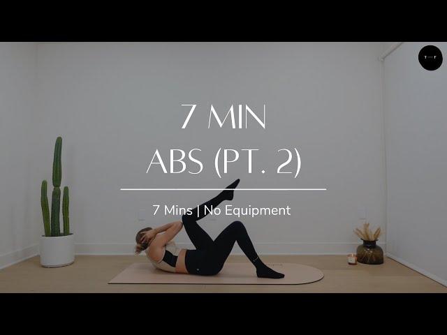 7 min abs | Part 2 #TFstudio