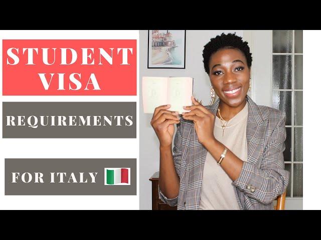 SCHENGEN STUDENT VISA REQUIREMENTS FOR AFRICANS | ITALY STUDENT VISA REQUIREMENTS 2021