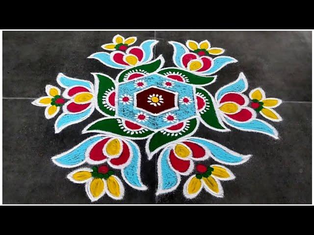 2025 New Yaar Special Rangoli Design / Margazhi Matham Kolam / Rangoli / Kolam / Muggulu / Sashti