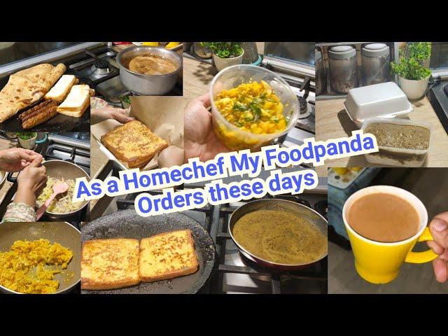 In Sab Halaat ne Pareshan kr dya| As a Homechef My Foodpanda Orders these days| Sonia Daily Vlogs