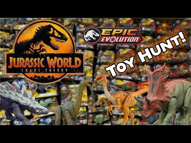 Jurassic World Toy Hunt! Chaos Theory Strike Attack Danger Packs + crazy Facebook find!