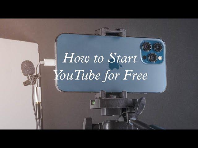 $0-$61 YouTube Studio Setup Tutorial for Beginners